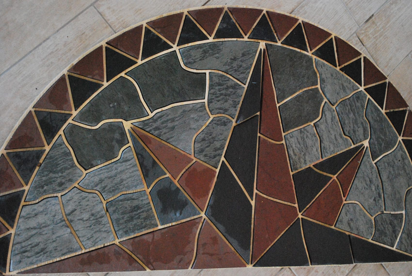 Rose des vents - Mosaïque 1