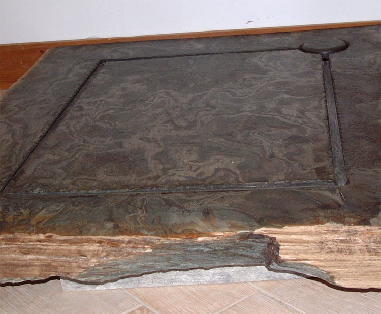 Plancher de douche - Shower floor 1